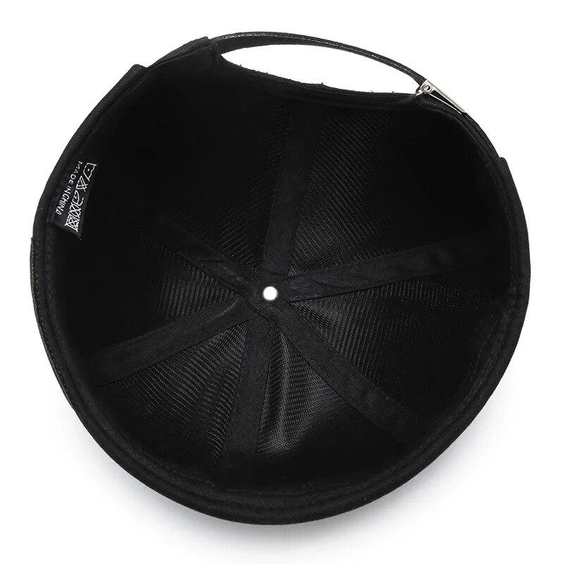 New Fashion Four Seasons Landlord Hats, Men's Street Hip-Hop Hats Beanie Melon Skin Hats, Women's Bare Plate Hats, Women's Tides