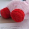 Pink Cheerful Kirby Plush Toy With Adorable Bow Designed For Unique Diy Accessories Fashion