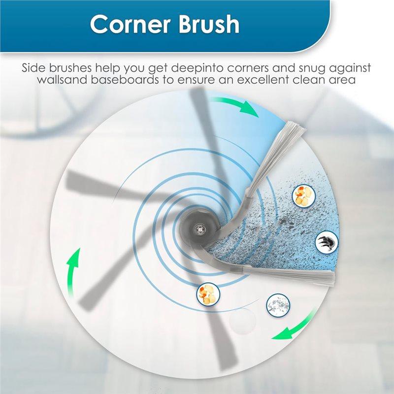 A78E-For Roborock QV 35A/QV 35S/Q10 S5/Q10 X5/Q7 M5/Qrevo Curv/S5X Replacement Side Brushes- QV 35A Robot Vacuum Cleaner Accesso