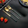 3pc Portable Tableware Set Spoon Fork Chopsticks Cutlery Kit for Students Outdoor Travel Outdoor Gear