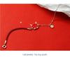Benmingnian Zodiac Ox Red String Bracelet: Color-Changing, Lucky Ox Charm, Perfect Gift for Christmas & Valentine's Day
