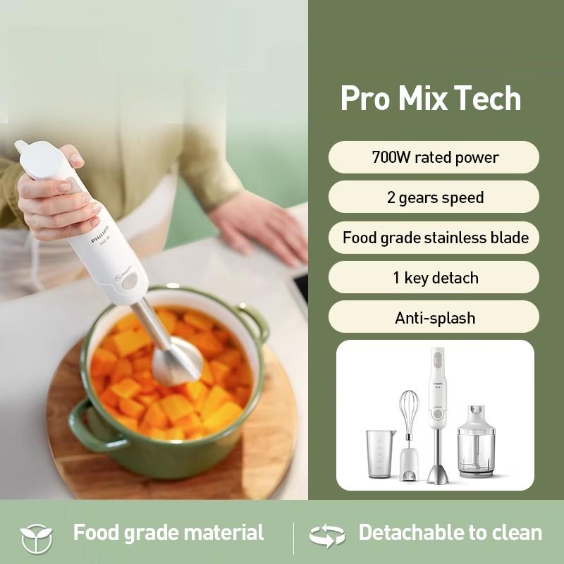 Philips blender HR2545/00 Multi-functional Hand Blender (Whisk & Chopper Attachment)