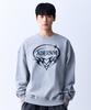 ADERNM Flame Sweatshirt Gray & Black