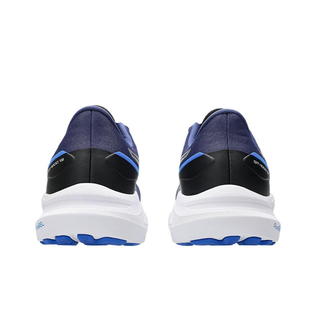 Asics GT-1000 13 Chaussures de sport lifestyle basses confortables et durables pour hommes Bleu Blanc 1011B858-402