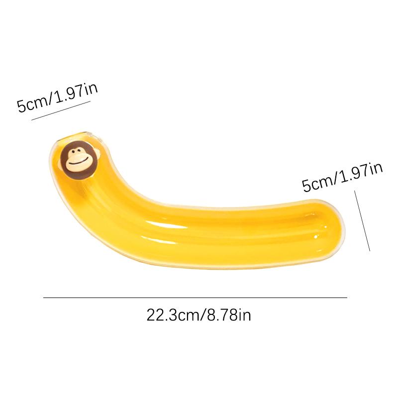 1Pc Children'S Portable Banana Storage Box Squeezable Fruit Storage Box Refrigerator Crisper Outdoor Fruit Storage Box Holder