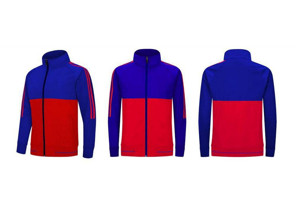 Autumn Winter Sports Team Uniform: Long-Sleeved Jacket and Training Set for Children and Adults