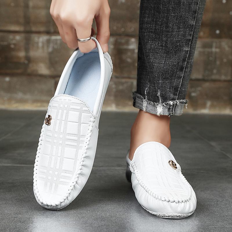 Mens Casual Shoes Luxury Mens Loafers High Quality Soft Soled Boat Shoes Comfortable Driving Shoes Zapatos Para Hombre