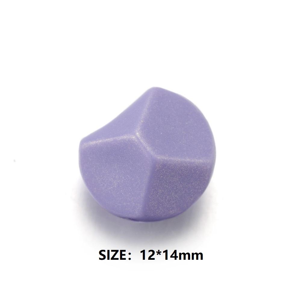 20pcs/lot Multicolour Acrylic Polyhedral Shaped Beads Loose Bead Handmake Bracelet Necklace For DIY Jewelry Making Accessories