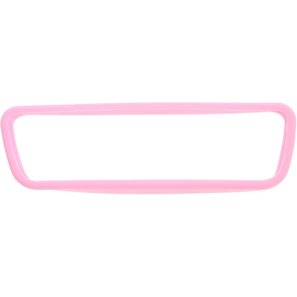 Rearview Mirror Protector Cover Silicone Frame Lightweight Car Rear View Mirror Guard Compatible with Tesla Y Interior 7.08X2.04X0.51 Inches
