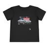 1963 Corvette Sting Ray American Flag Graphic Toddler T-Shirt Classic Car Tee