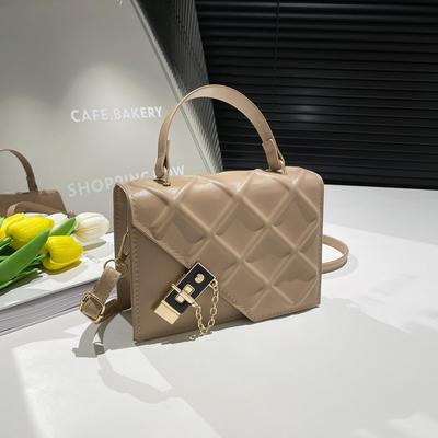 Niche Design High-end Texture Handbag New Light Luxury Versatile Temperament Single Shoulder Crossbody Small Square Bag