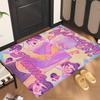 Mystery & Zoey (1) Personalized Name Office Carpet Stylish Decor for Living Room Bedroom Kitchen