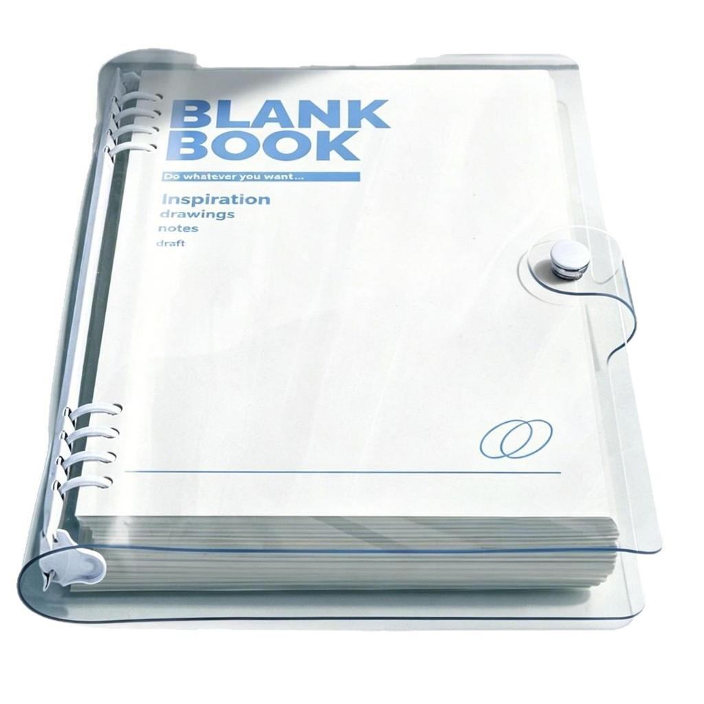 Stylish B5 Ring Binder Notebook with Detachable Coil, Thick Pages, Ideal for Students