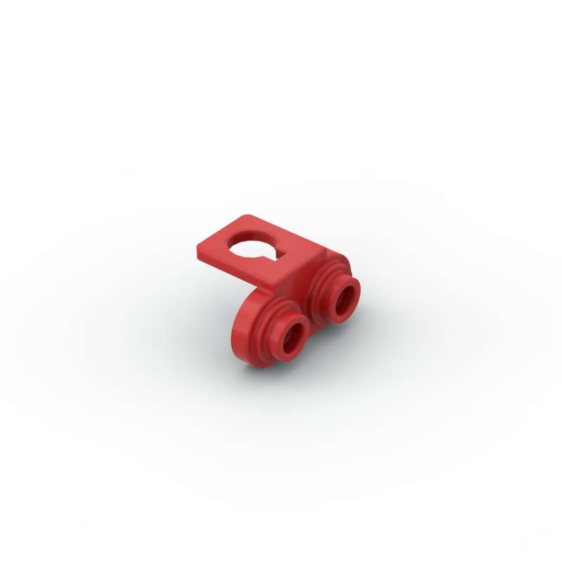 MOC 10PCS 18986 Neck Bracket With 2 Back Studs Building Blocks Kit Body Wear DIY Bricks Particle Toys Children Kid Birthday Gift