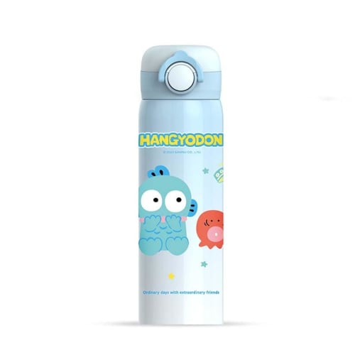 

Cute My Melody Kuromi Water Bottle, 500ml, Stainless Steel Thermos, Keeps Hot or Cold, Vacuum Insulated, Easy to Clean, Lightweight, Cute, and Moe (Ha