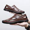 Mode Herren Slipper Slip-On Luxusmode Leder Sommer Atmungsaktiv Herren Freizeitschuhe Outdoor Flach Business Schuhe Herren Trend Loafer