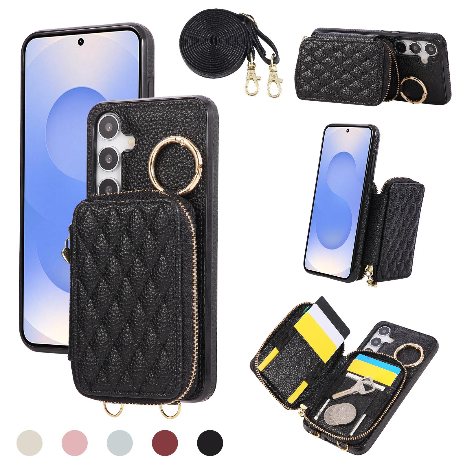

Crossbody Wallet Card Solt Holder Phone Case for Samsung Galaxy A56 A36 A26 A16 A06 A55 A35 A25 A15 A14 A54 A34 A53 A75 A52 A33 Galaxy A55 5G