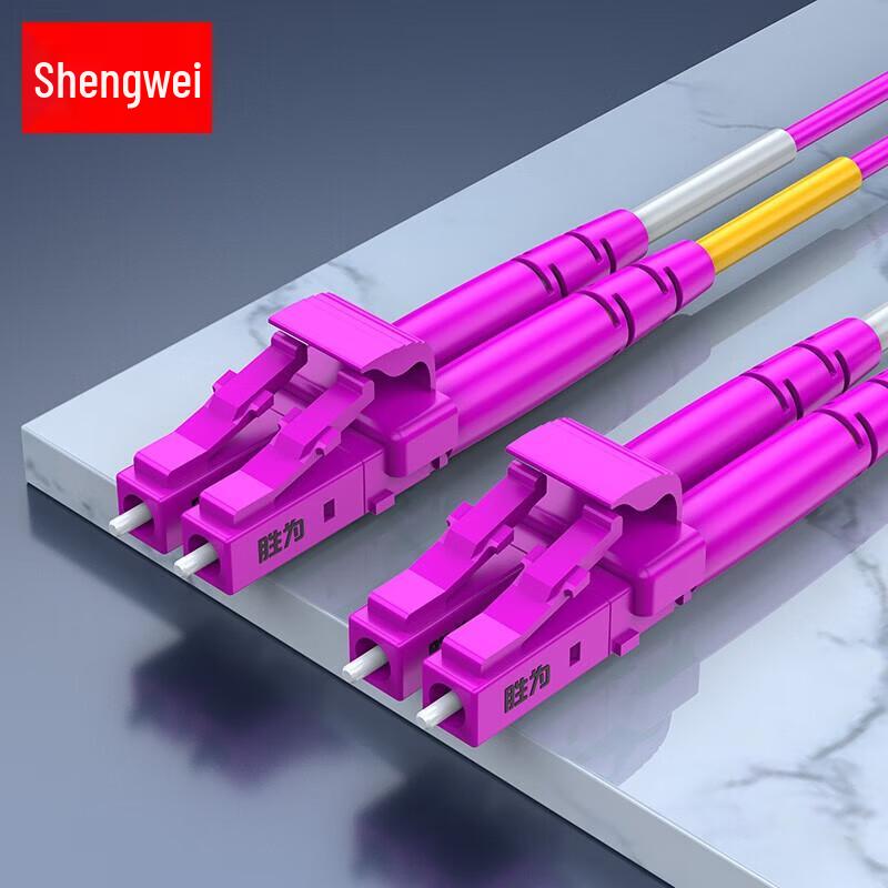 

Shengwei LC-LC OM4 Multimode Duplex Fiber Optic Patch Cable