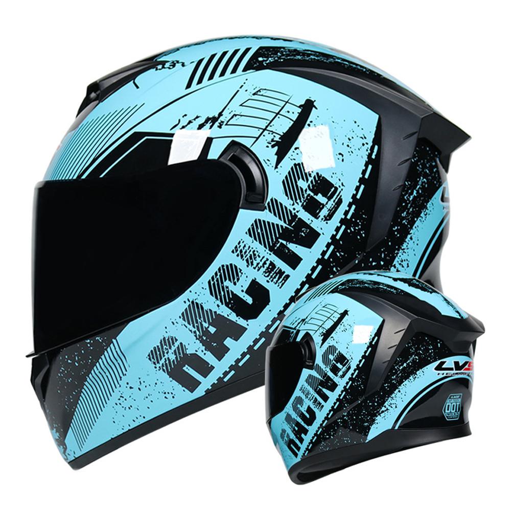Motorcycle Helmet Carbon Fiber Wear-Resistant Biker Helmet Breathable Motocross Kask Anti-Fall Head Protection Full Face Helmets