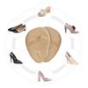 High Heel Gel Inserts Pad Set with 2 Forefoot Cushion Pad 2 Back of Heel Support Pad for Women High Heel Cushion Inserts  Transparent