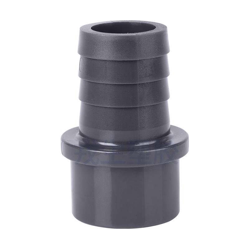 UPVC Pagoda Quick Connect Hose Reducing Fitting - Straight Male Thread (PVC-U)