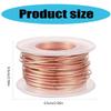 20m Reiner Kupferdraht für Gartenarbeit und Pflanzenstützung Blanker Kupferdraht für Luftpflanzenhalter und Gemüseanbau