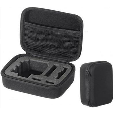 Úložná taška na fotoaparát EVA Vnitřní pěnové pouzdro na ochranu fotoaparátu odolné proti nárazům Černý box na akční fotoaparát pro GoPro Hero 8/7/5