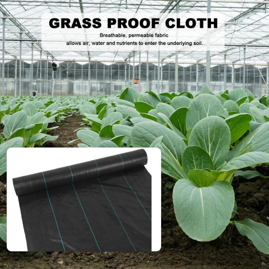 Tkanina odporna na trawę, oddychająca, łatwa do odchwaszczania, odporna na korozję, odporna na rozdarcia, do montażu bariery przeciw chwastom