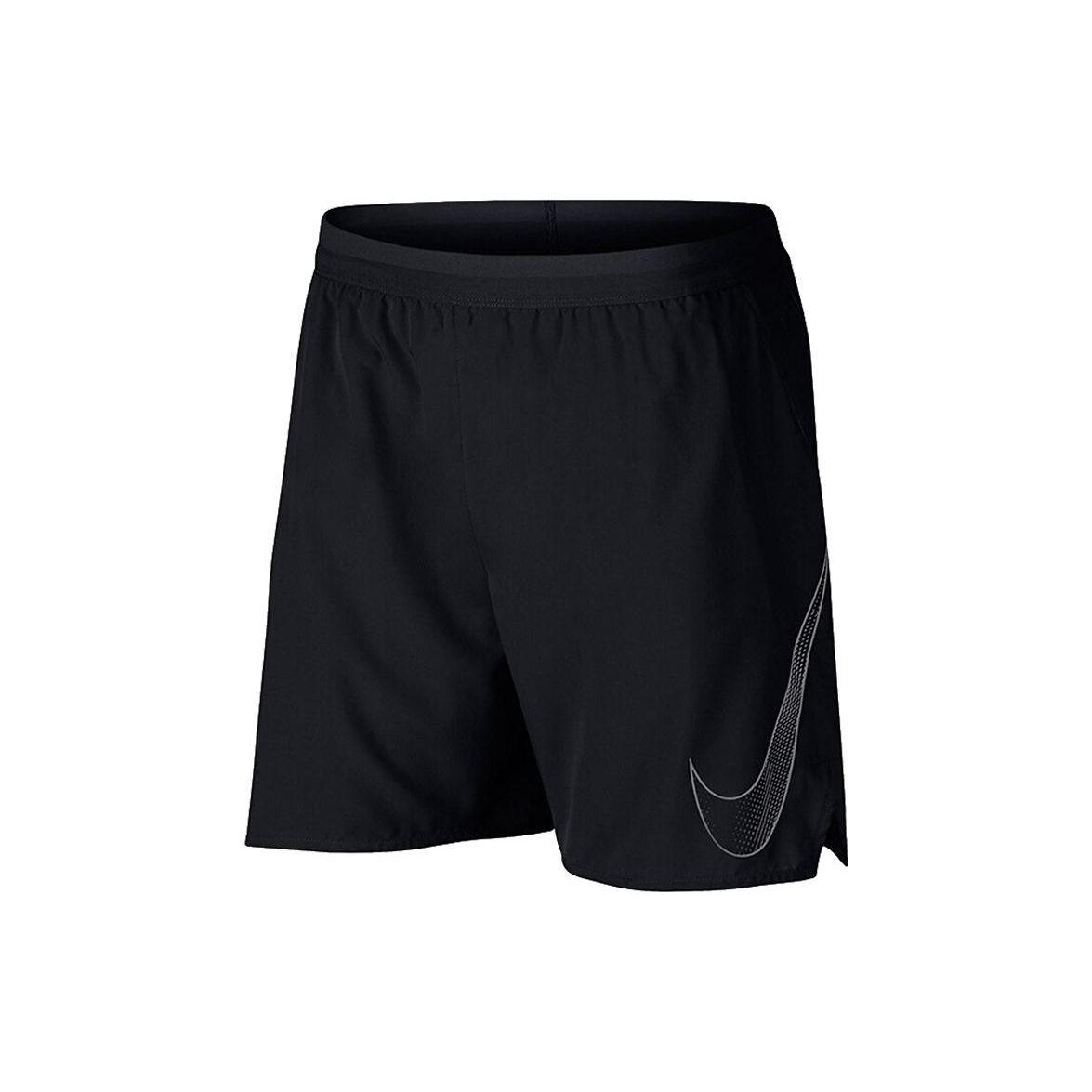 

Nike Дышащие быстросохнущие шорты с логотипом для мужчин, черные 899499-010