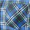 Blue Checked Flannel Shirt, 170G/M2, "", Ce, Lahti 1 Pc