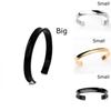 Premium Quality Hot Stainless Steel Cuff Bangle Hair Tie Bracelet Elegant Design For Women