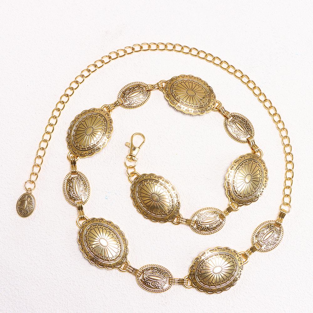 European Retro Bohemian Waist Chain Belt