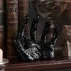 Black Matte Halloween Claws Decoration, Wall Mounted Creepy Hands, Spooky Claw Ornament, Gothic Photo Props Prop for Haunted House Party, Dark