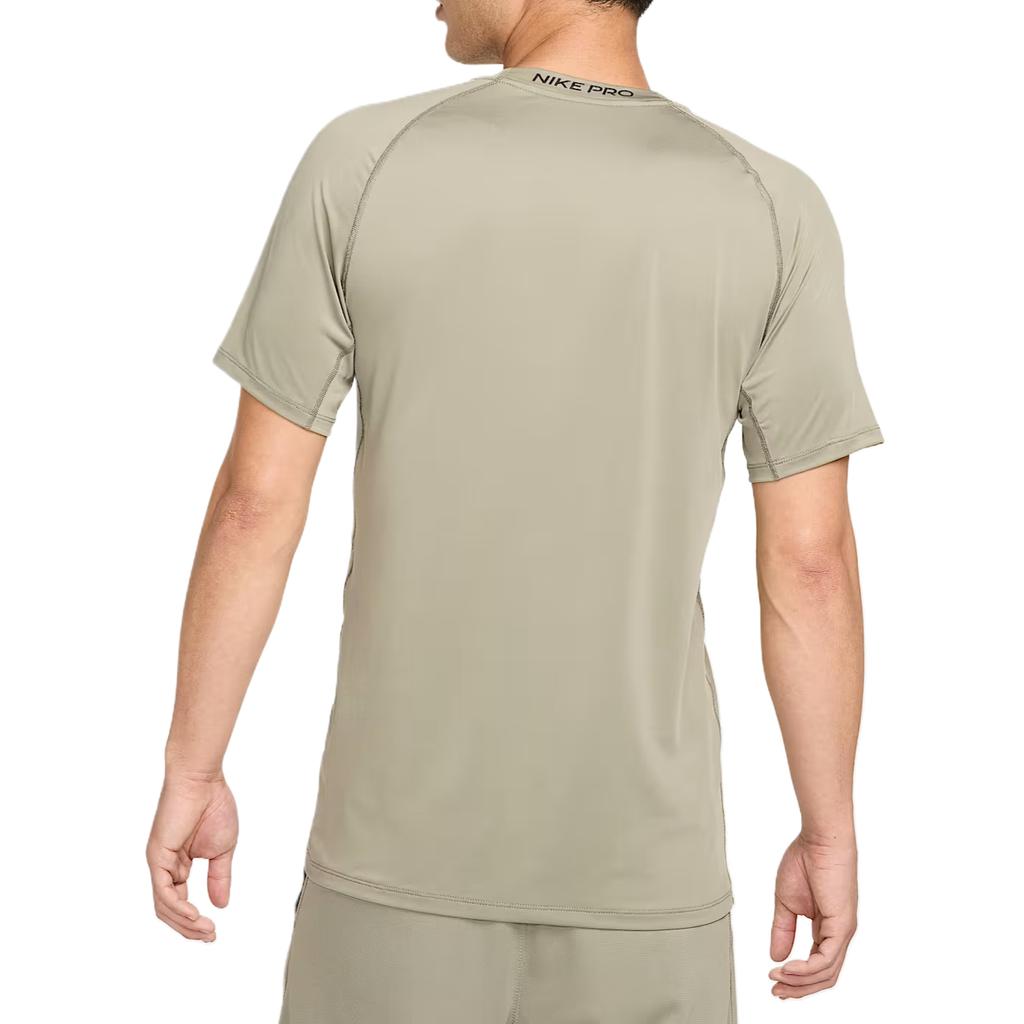 Nike Pro Dri-Fit Fashion Comfortable Trendy Simple Short Sleeve T-Shirt Men Tops Light-Gray-Green FB7929-320