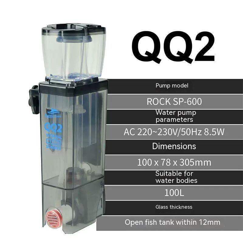 Mini Nano Protein Skimmer Household Reef Tank Coral Small Built-in Mounted Silent Filter Protein Separator