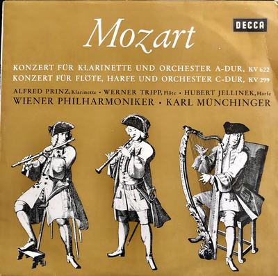 Disco LP WOLFGANG AMADEUS MOZART, ALFRED PRI - Concerto Para Clarinete e Orquestra SXL6054 Decca Alemanha Clássico Usado