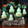 Wohnaccessoires Fünf Segen Glückskürbis Dekoration Schreibtischornamente für Wohnzimmer und Arbeitszimmer Geschenk zur Geschäftseröffnung
