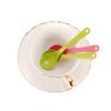 Colorful Baby Toddler Plastic Spoon Flatware Food Spoon Set Feeding Spoon