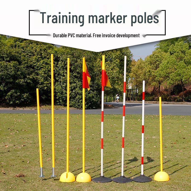 Slalom Poles & Ground Stakes for Sports Training and Driving Practice