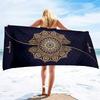 Asciugamani da Spiaggia Mandala in Saldo, Asciugamani Stile Boho Freschi da Viaggio per Piscina, Asciugamani da Viaggio Leggeri Senza Sabbia Asciugatura Rapida