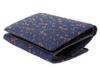 Inden Wallet Nagomi Billfold 7527 Navy Deerskin x Red and Black Lacquer Dragonfly Pattern [Inden-ya] Bi-fold