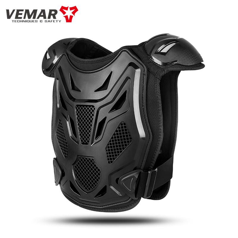 Kids Motorcycle Riding Body Armor/Elbow Knee Protector Children Motocross Back Vest Chest Off-Road Moto Cycling Protective Gear