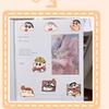 100Pcs Cartoon Anime Cute Crayon Shin Chan Stickers For Car Laptop Phone Stationery Waterproof Decals Decorative Anime Stickers