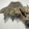 Cosplay Costume Werewolf Claw Gloves for Women Plush Beast Claw Gloves Halloween Party Anime Props RolePlay Hand Warmers