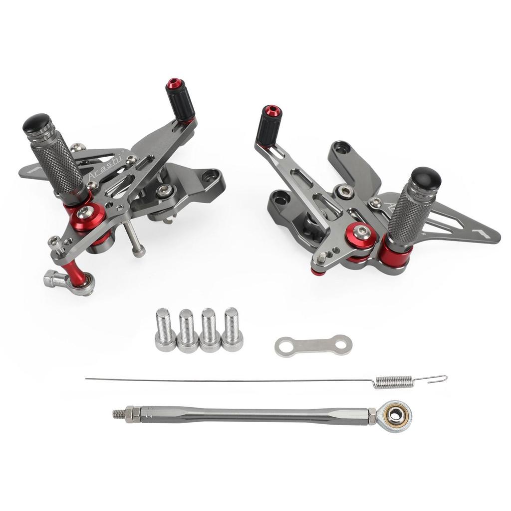 Aluminum Rear Sets Pedals Footpegs Footrest For Kawasaki Z900 Z 900 2021 2022