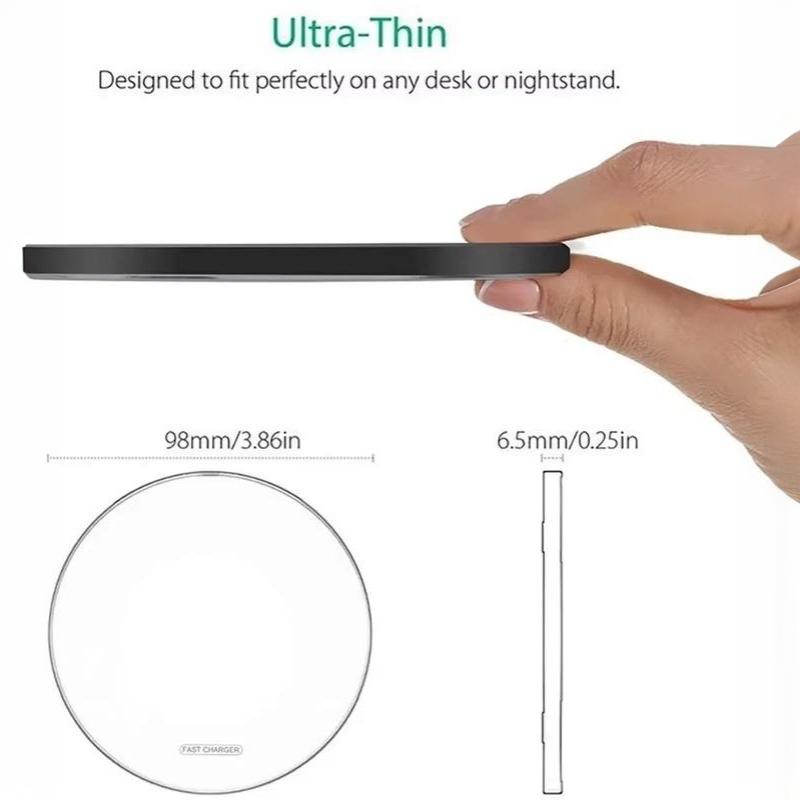 30W Wireless Charger For Iphone17 16 15 14 13 12 X Xr Xs Max 8 For S24 S23 S22 S10 S20 Note10 20 Huawei Phone