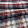 New Plaid Polyester Yarn-Dyed Fabric with Gold & Silver Threads for DIY Pleated Skirts