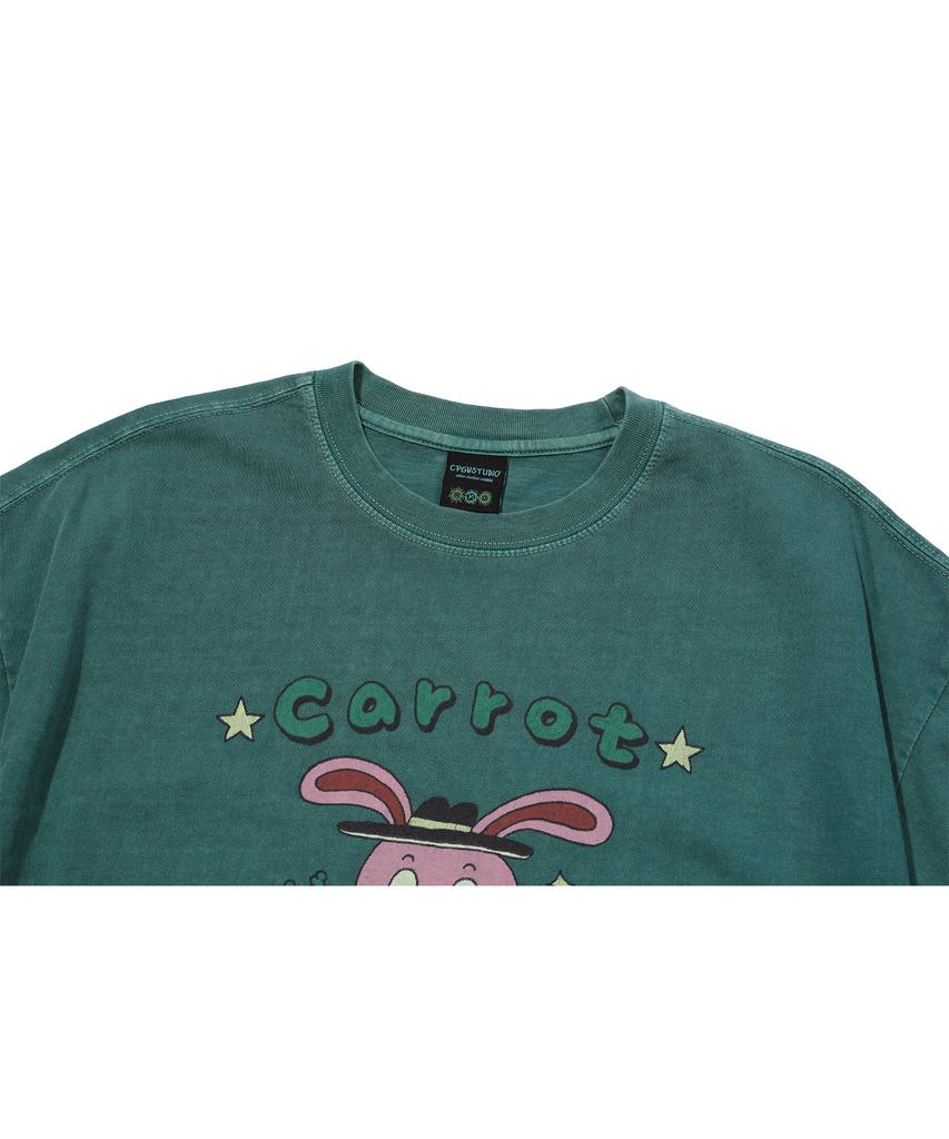 CPGN STUDIO Carat Hoppy Pigment Short Sleeve Tee Basil Green