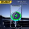 Essager 15W Magnetisches Kabelloses Autoladegerät: Luftauslass & Saugnapf-Handyhalterung