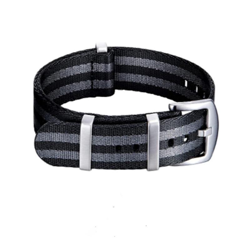 High-End NATO One-Piece Nylon Watch Strap - Canvas Woven, Sizes 18/20/22/24.